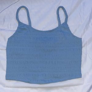 Light blue tank top